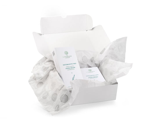 Detergente Viso + Emulsione Viso Italian superior FOOD-GRADE COSMETICS